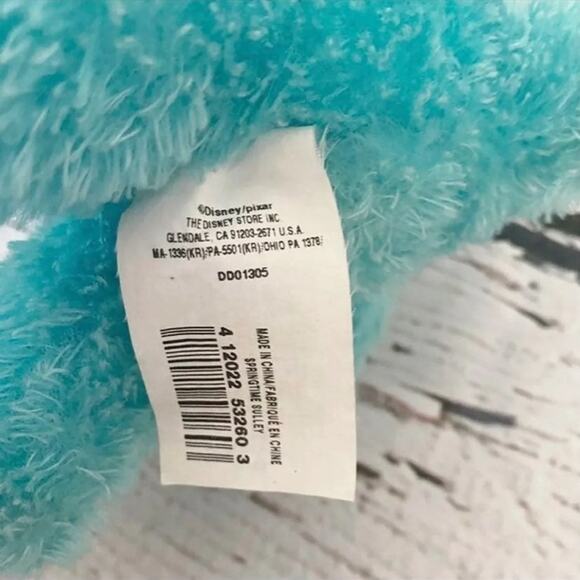 DISNEY STORE Baby Sully Monsters Inc Plush - Picture 4 of 5